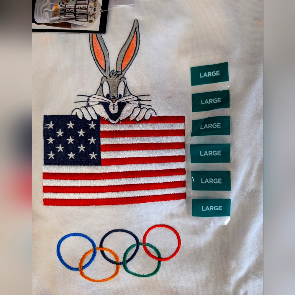 Looney Tunes Support the USA Olympic team T-shirt